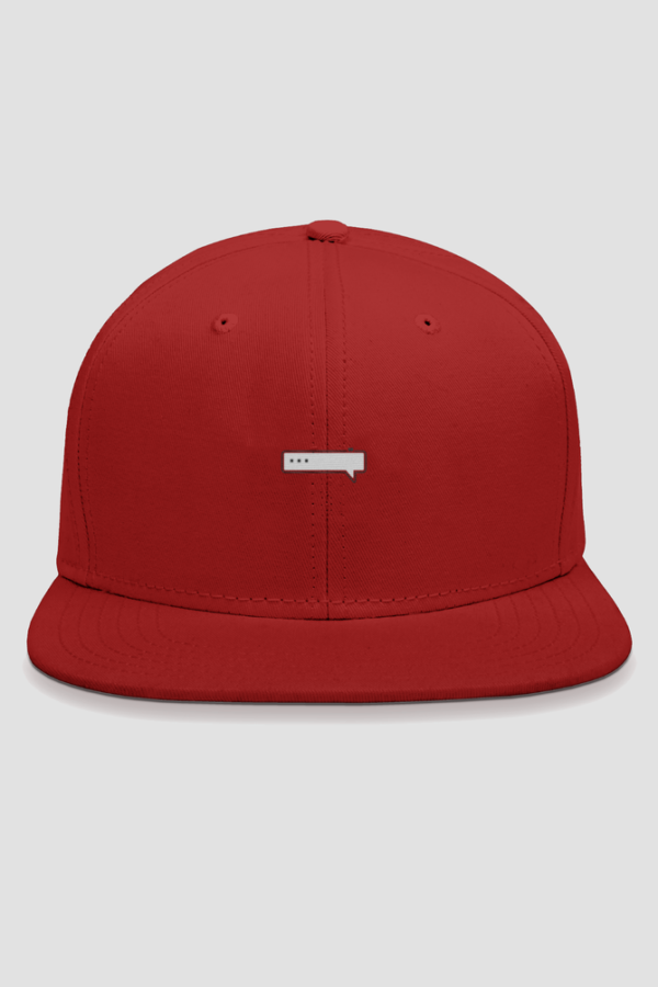 Embroidered Snapback Cap – 100% Cotton, 6 Panels, Flat Visor Style - Image 2