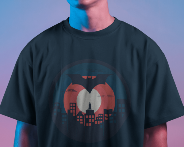 Batman Arkham City Tee - Oversized Classic | Premium Cotton