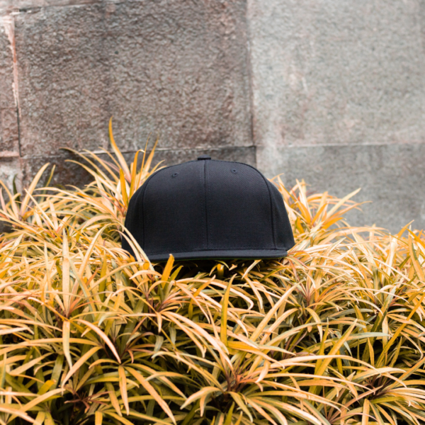 Snapback Cap – 100% Cotton, 6 Panels, Flat Visor Style